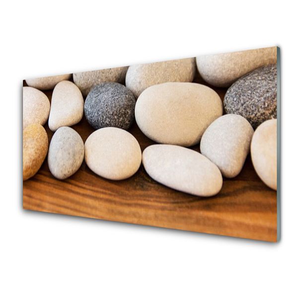 Plexiglas® Wall Art Stones art brown grey