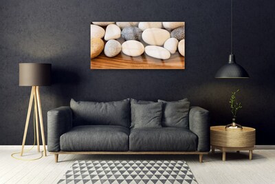 Plexiglas® Wall Art Stones art brown grey