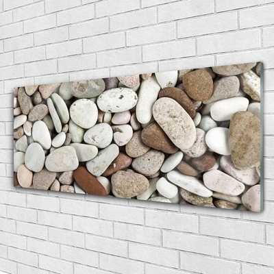 Plexiglas® Wall Art Stones art white grey brown