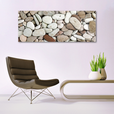 Plexiglas® Wall Art Stones art white grey brown