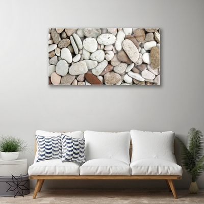 Plexiglas® Wall Art Stones art white grey brown