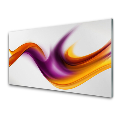 Plexiglas® Wall Art Abstract art grey green red