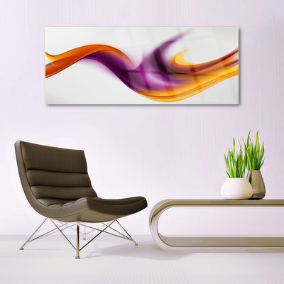 Plexiglas® Wall Art Abstract art grey green red