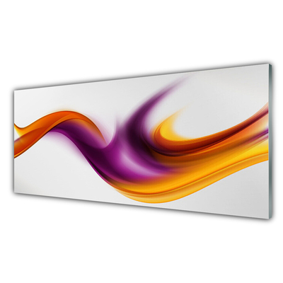 Plexiglas® Wall Art Abstract art grey green red