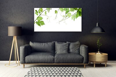 Plexiglas® Wall Art Branches leaves floral brown green