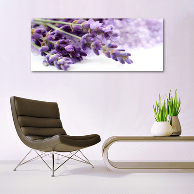 Plexiglas® Wall Art Flowers floral purple