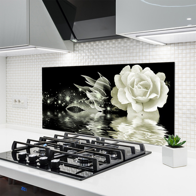 Glass Splashbacks White Rose Glass and Accessories Made By Premier Range 