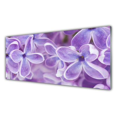 Kitchen Splashback Flowers floral pink