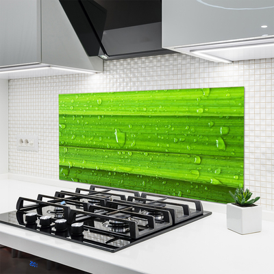 Kitchen Splashback Grass nature green