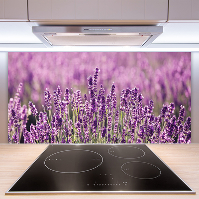 Kitchen Splashback Flowers floral pink