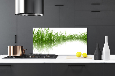 Kitchen Splashback Grass nature green