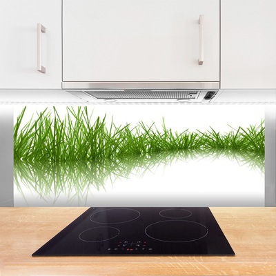 Kitchen Splashback Grass nature green