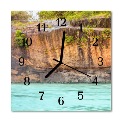 Glass Kitchen Clock Cliff cliff multi-coloured