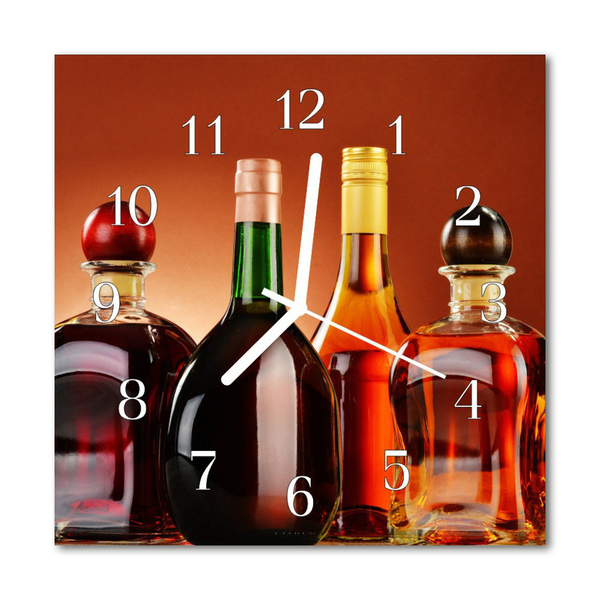 Glass Wall Clock Spirits Spirits Multi-Coloured