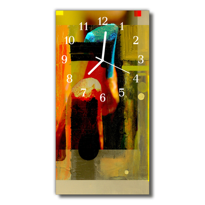 Glass Wall Clock Template