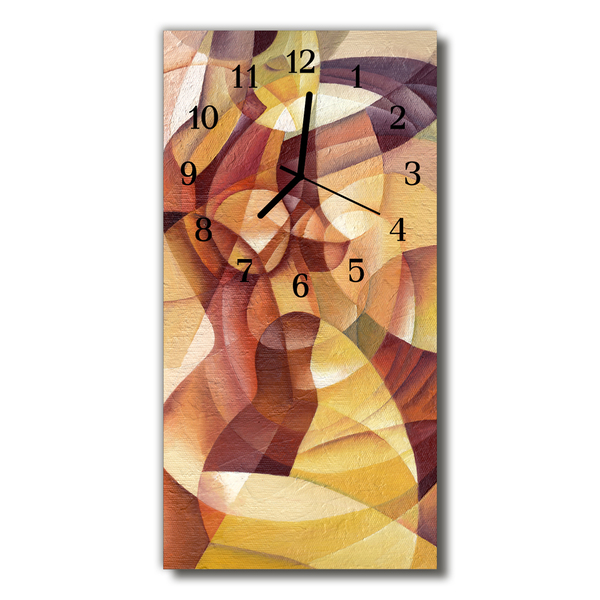 Glass Wall Clock Template