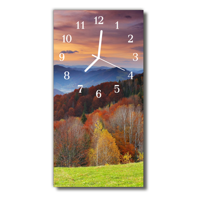 Glass Wall Clock View