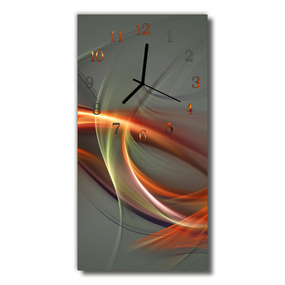 Glass Wall Clock template