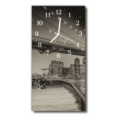 Glass Wall Clock View