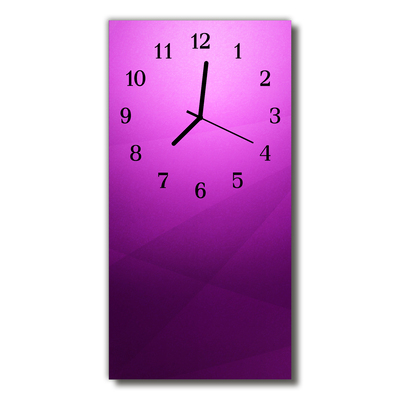 Glass Wall Clock Material