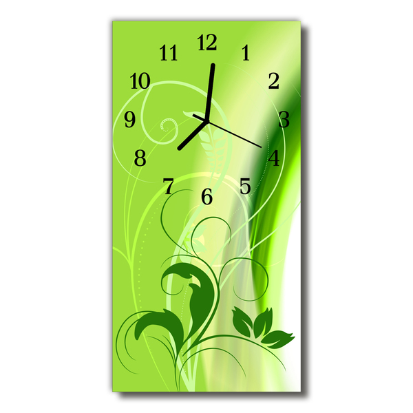 Glass Wall Clock Template