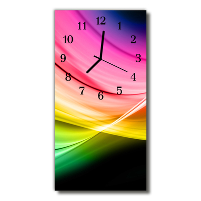 Glass Wall Clock Template