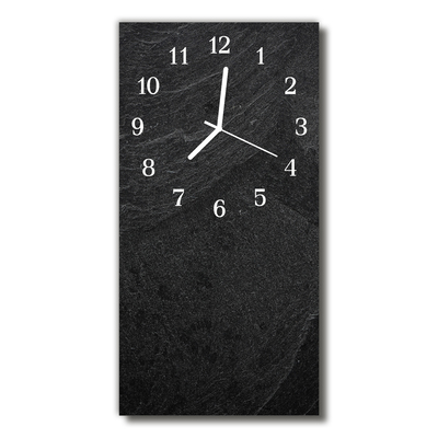 Glass Wall Clock Marble