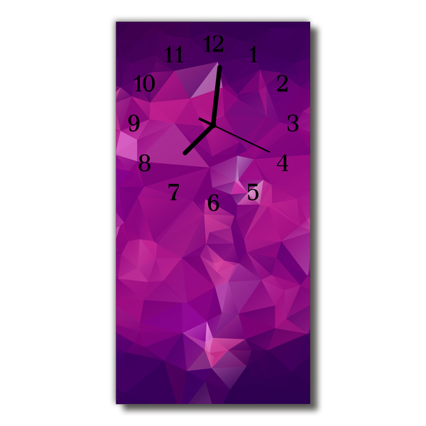 Glass Wall Clock Template