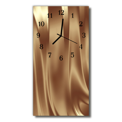 Glass Wall Clock Velvet