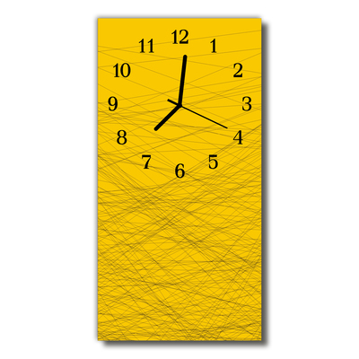 Glass Kitchen Clock Strip