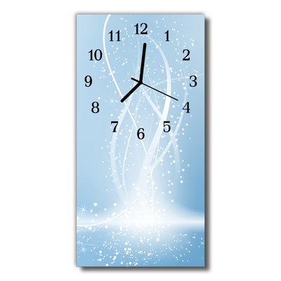 Glass Kitchen Clock Bill