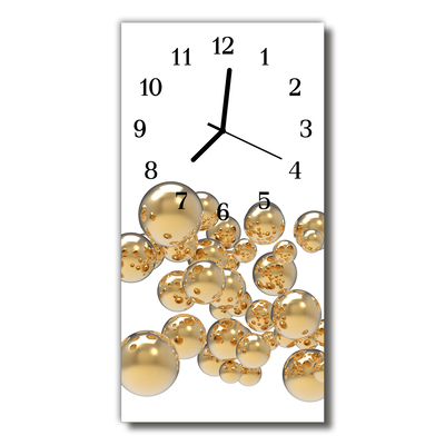 Glass Kitchen Clock Roll