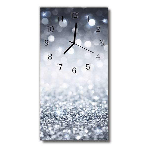 Glass Kitchen Clock Brocade