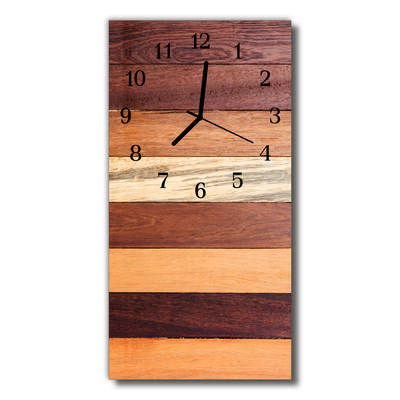 Glass Kitchen Clock Strip