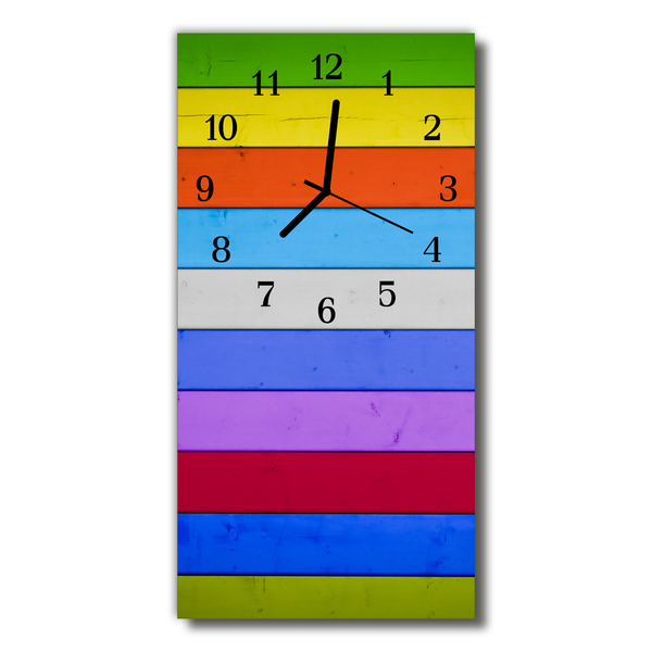 Glass Kitchen Clock Strip