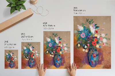 Art print Bouquet of Flowers (1900—1905) by Odilon Redon