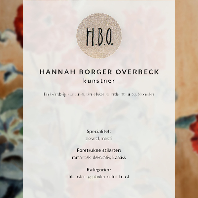 Decorative poster Sunflowers (1915) by Hannah Borger Overbeck