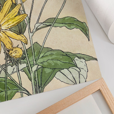 Decorative poster Sunflowers (1915) by Hannah Borger Overbeck