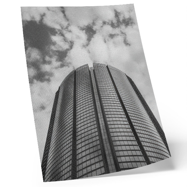 Premium wall art Modern skyscraper, symmetry, elegance