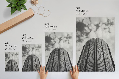 Premium wall art Modern skyscraper, symmetry, elegance