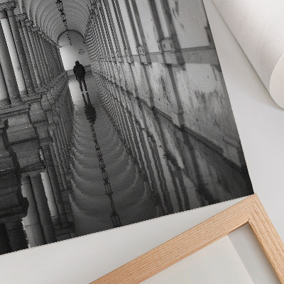 Poster Monochromatic symmetry architecture perspective