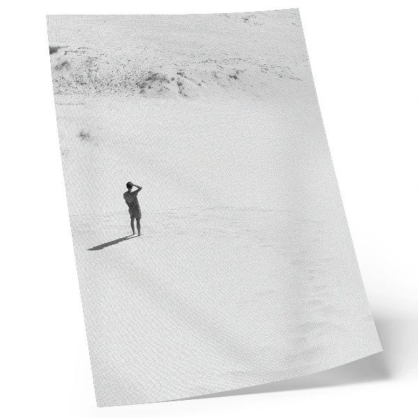 Art print Minimalism solitude space peace.
