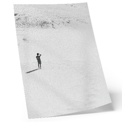 Art print Minimalism solitude space peace.
