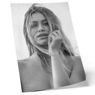 Poster A portrait of a woman full of emotions