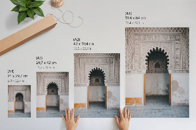 Premium wall art Oriental decorations and wall symmetry