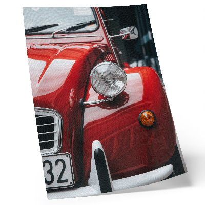 Premium wall art classic car with expressive details and a retro atmosphere