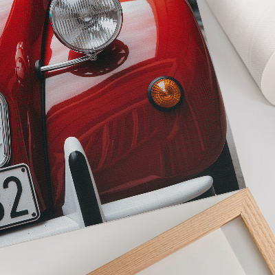 Premium wall art Classic car, expressive details, retro atmosphere