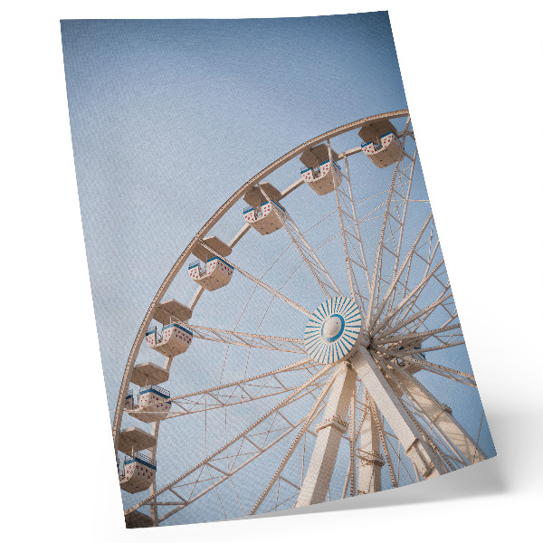 Poster A circle against the sky, elegance, harmony, simplicity