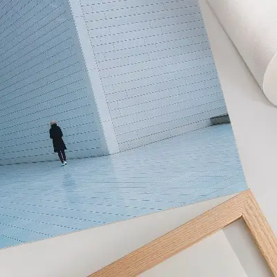 Geometric pattern wall art poster impressive wall design