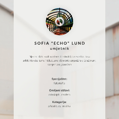 Poster Metal and rust geometric panels
